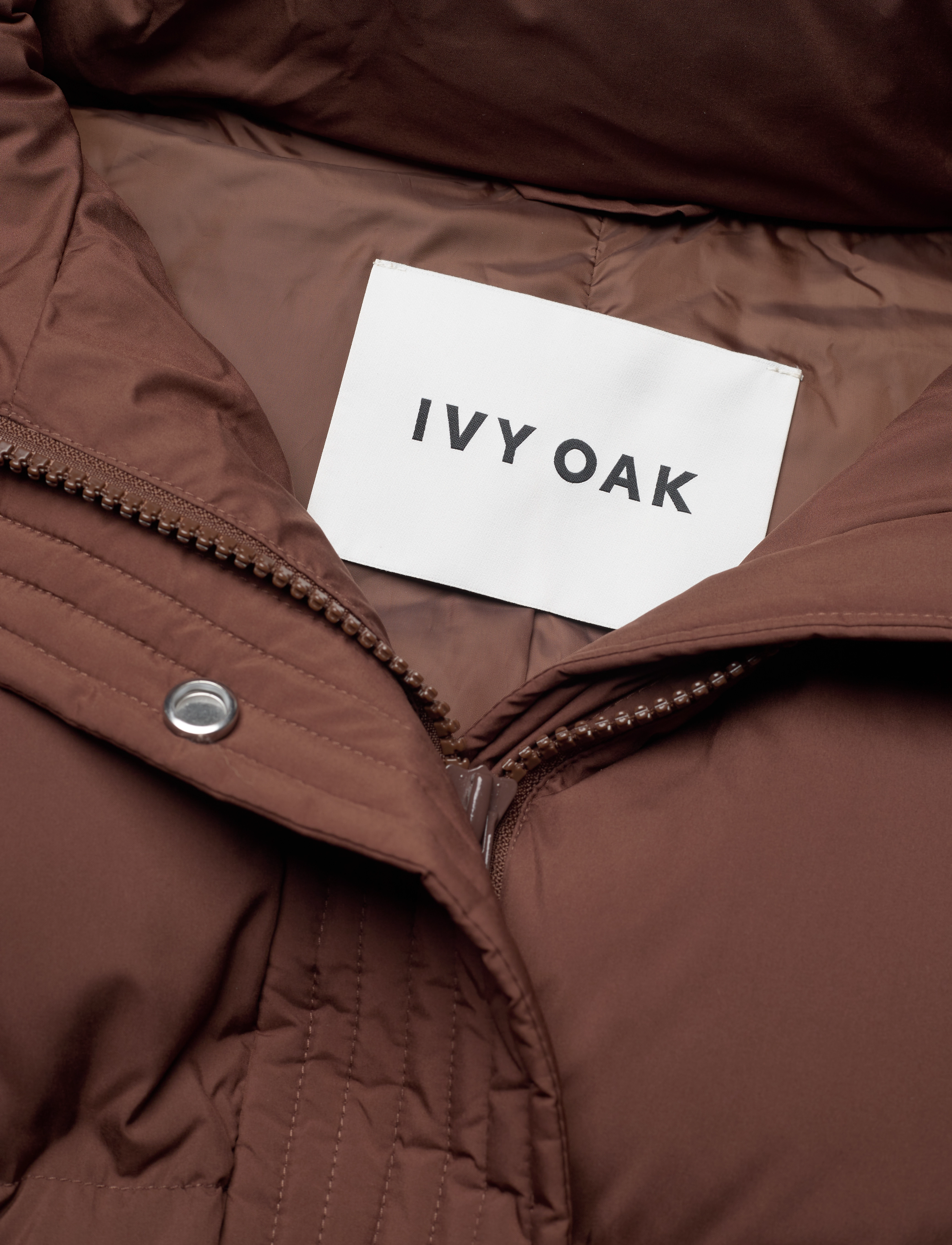 IVY OAK - Caliste Mary Long Puffer Coat 2 in 1 - brown - 3