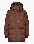 Caliste Mary Ann 2 in 1 Puffer Coat - BROWN