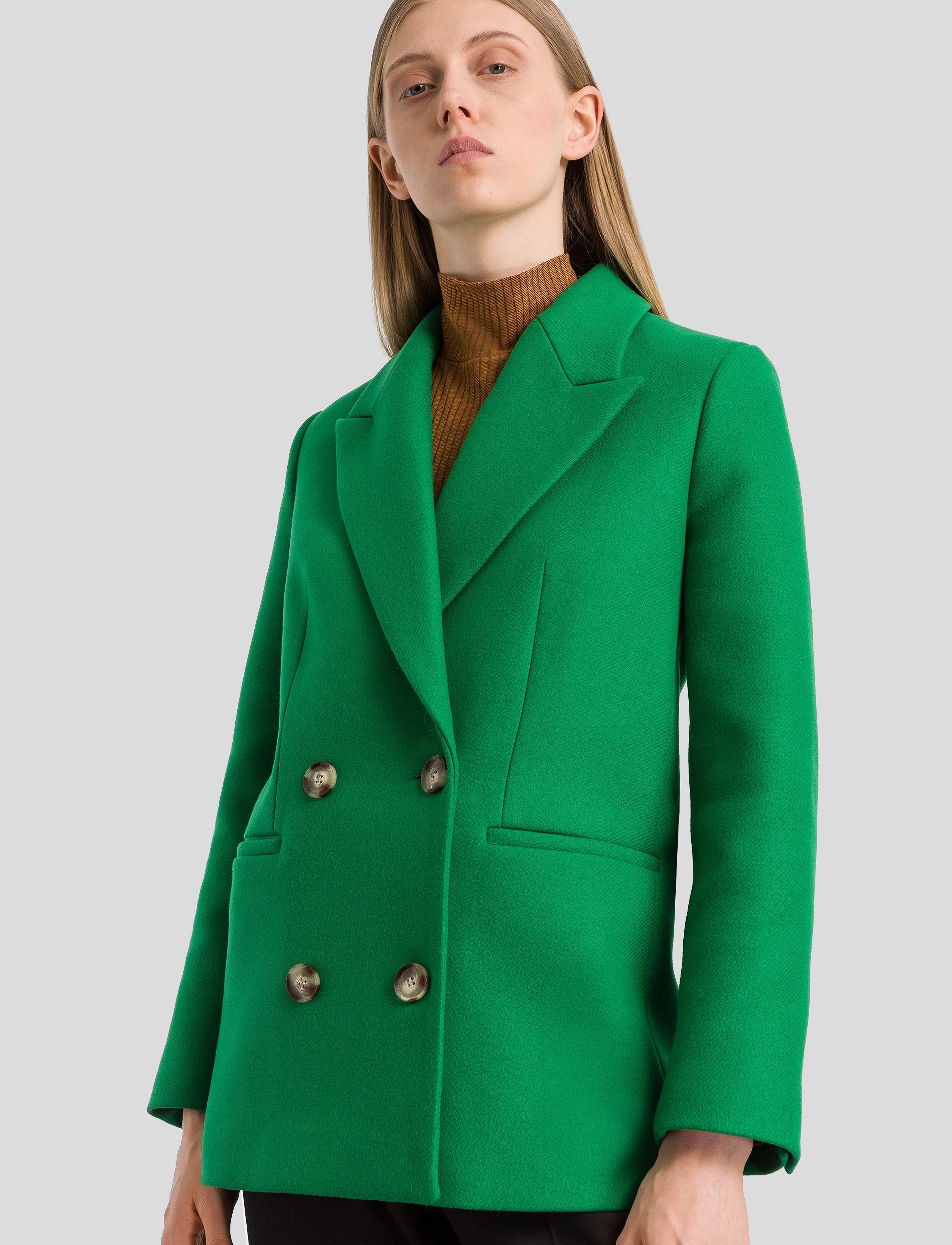 IVY OAK - Boxy Caban Jacket - secret garden green - 3