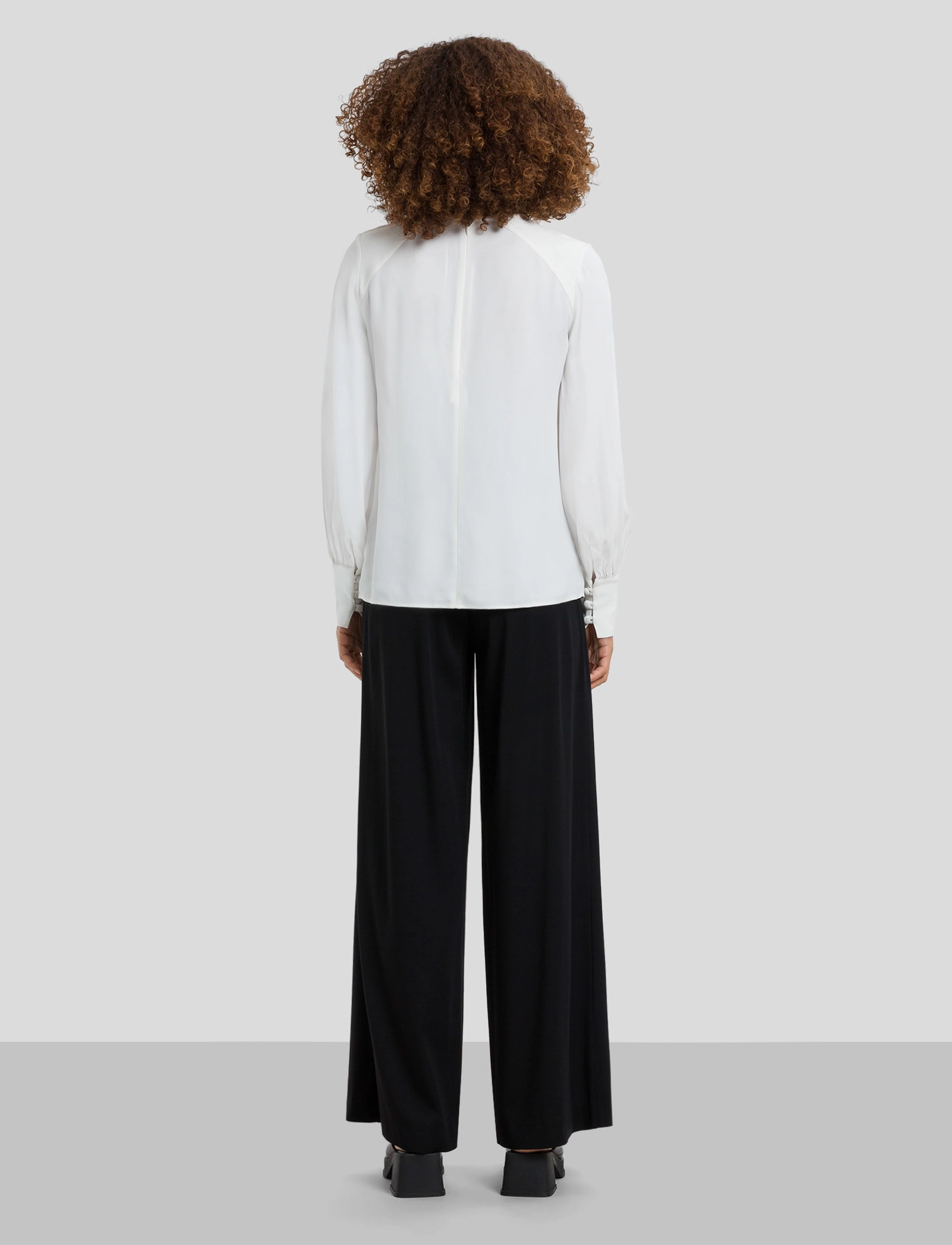 IVY OAK - Buttoned Blouse - snow white - 3