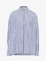 IVY OAK - STRIPED BLOUSE - long-sleeved shirts - stripe night lobelia blue - 0