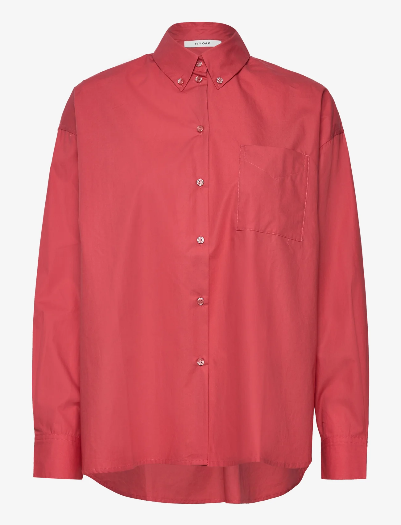 IVY OAK - BETHANY LILLY WIDE BLOUSE - marškiniai ilgomis rankovėmis - berry glaze - 0