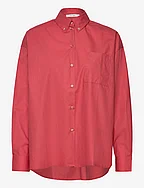 BETHANY LILLY WIDE BLOUSE - BERRY GLAZE