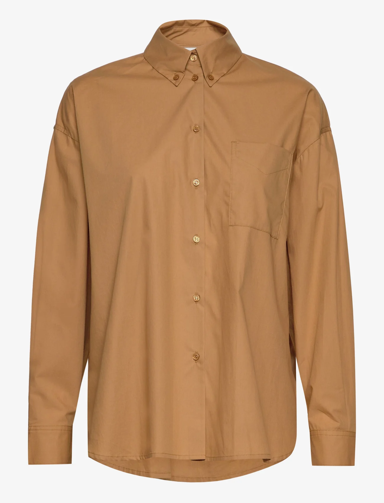 IVY OAK - BETHANY LILLY WIDE BLOUSE - long-sleeved shirts - moroccan sand - 0