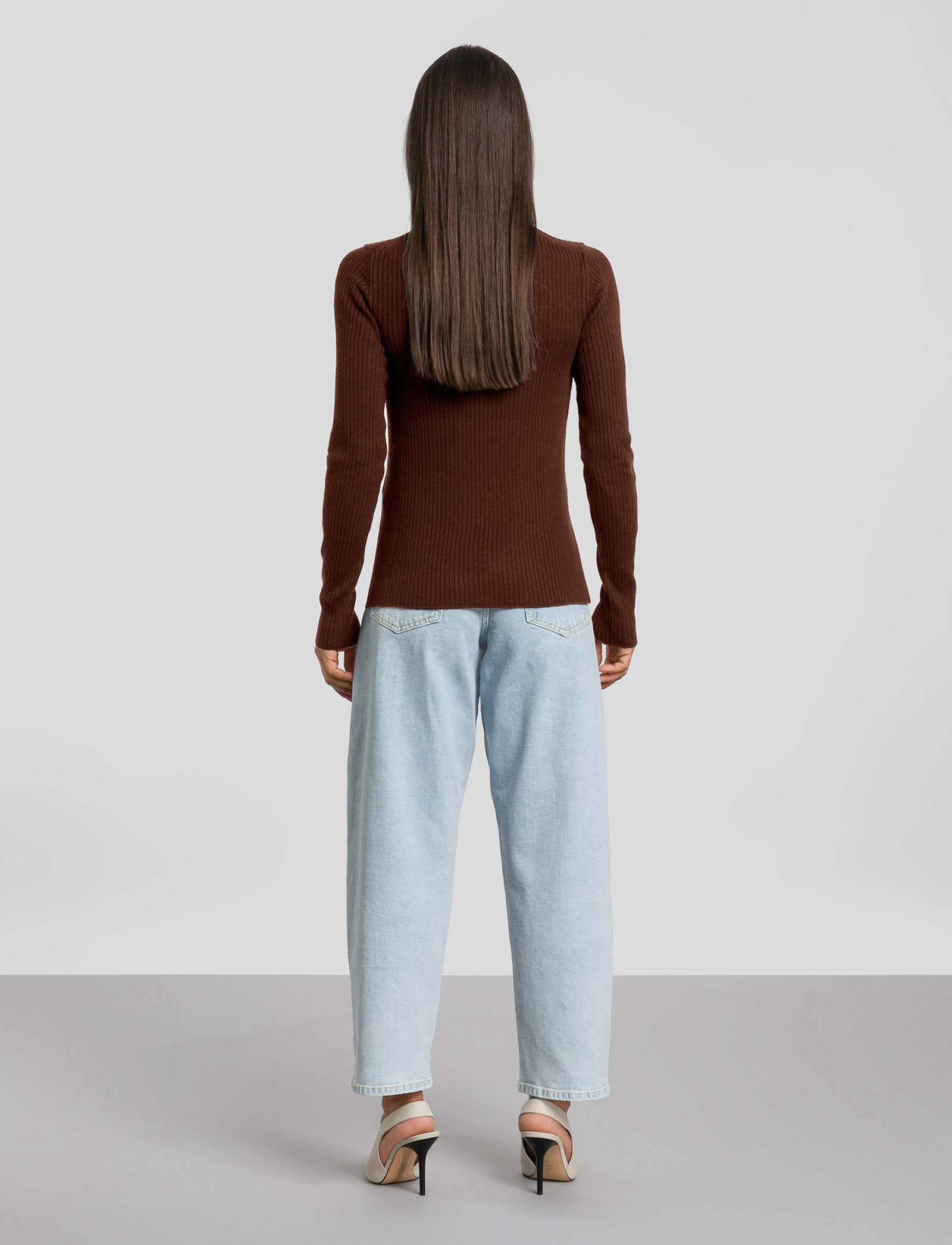 IVY OAK - KARO TURTLE NECK JUMPER - praline - 4