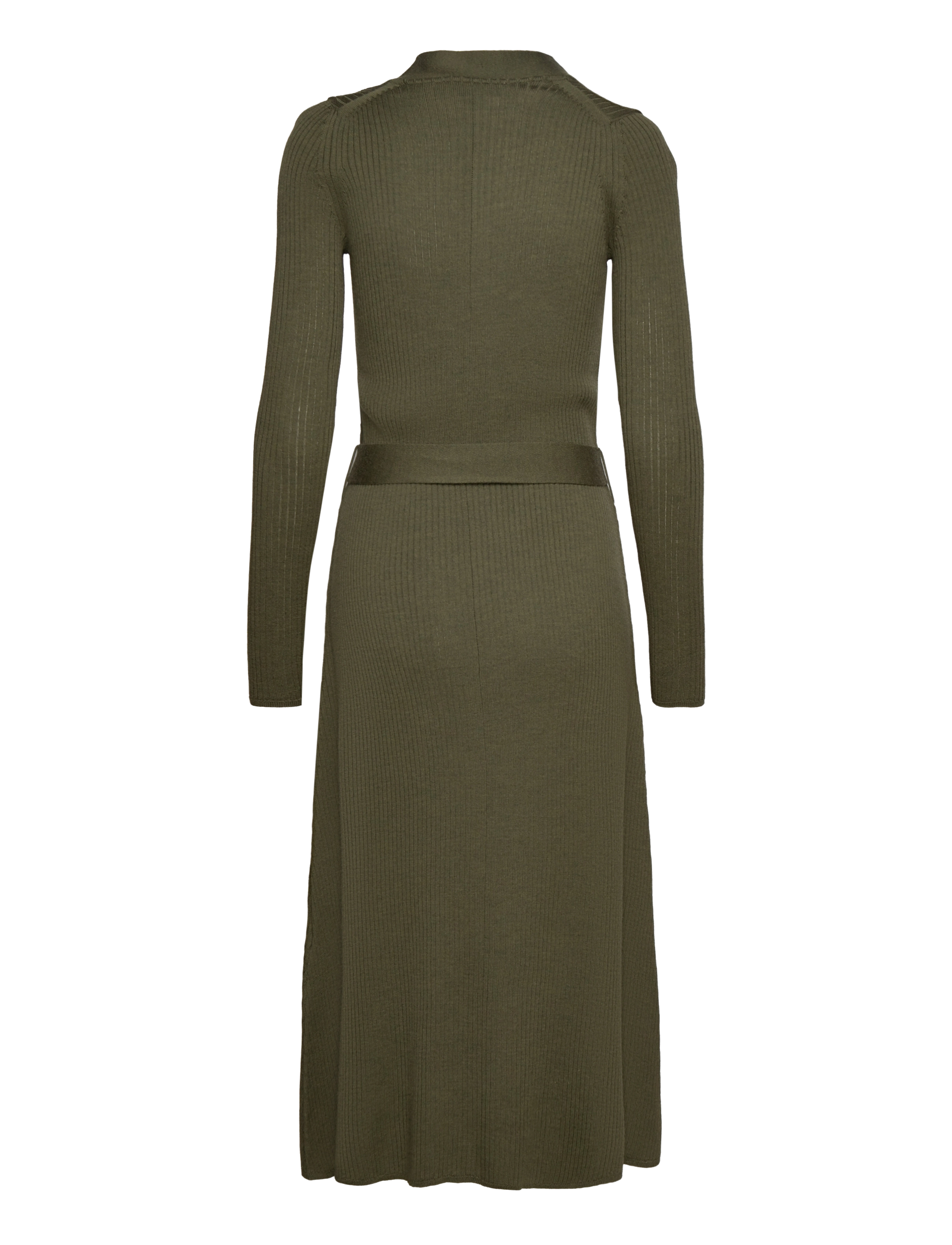 IVY OAK - Buttoned Knit Dress - macchia green - 1