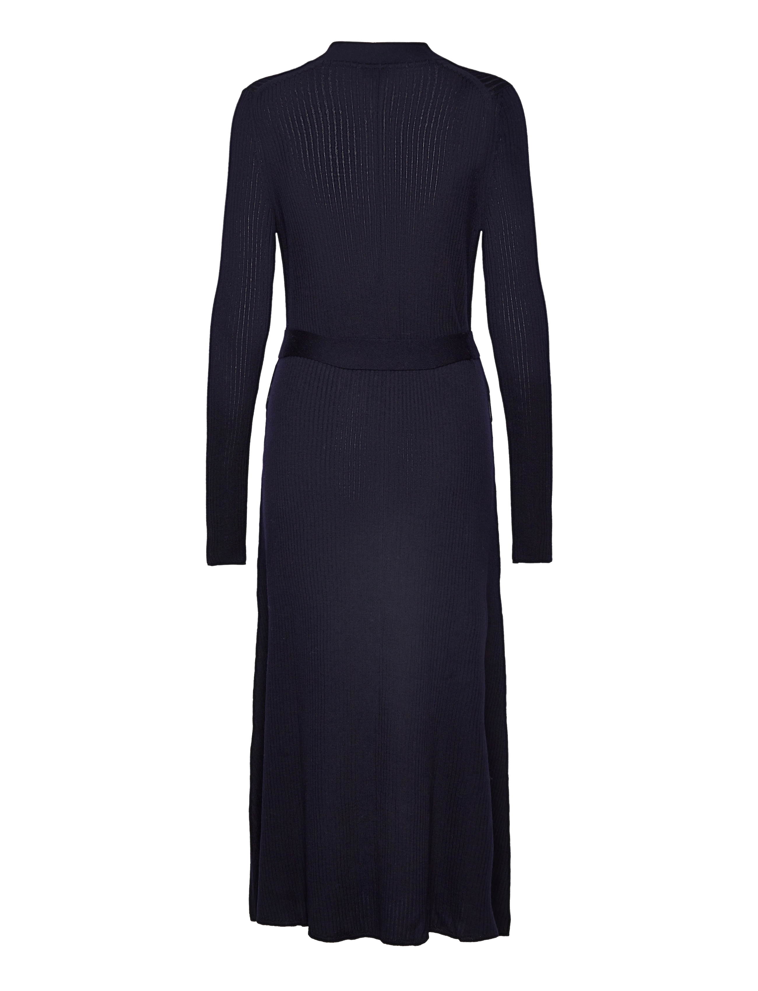 IVY OAK - Buttoned Knit Dress - navy blue - 1