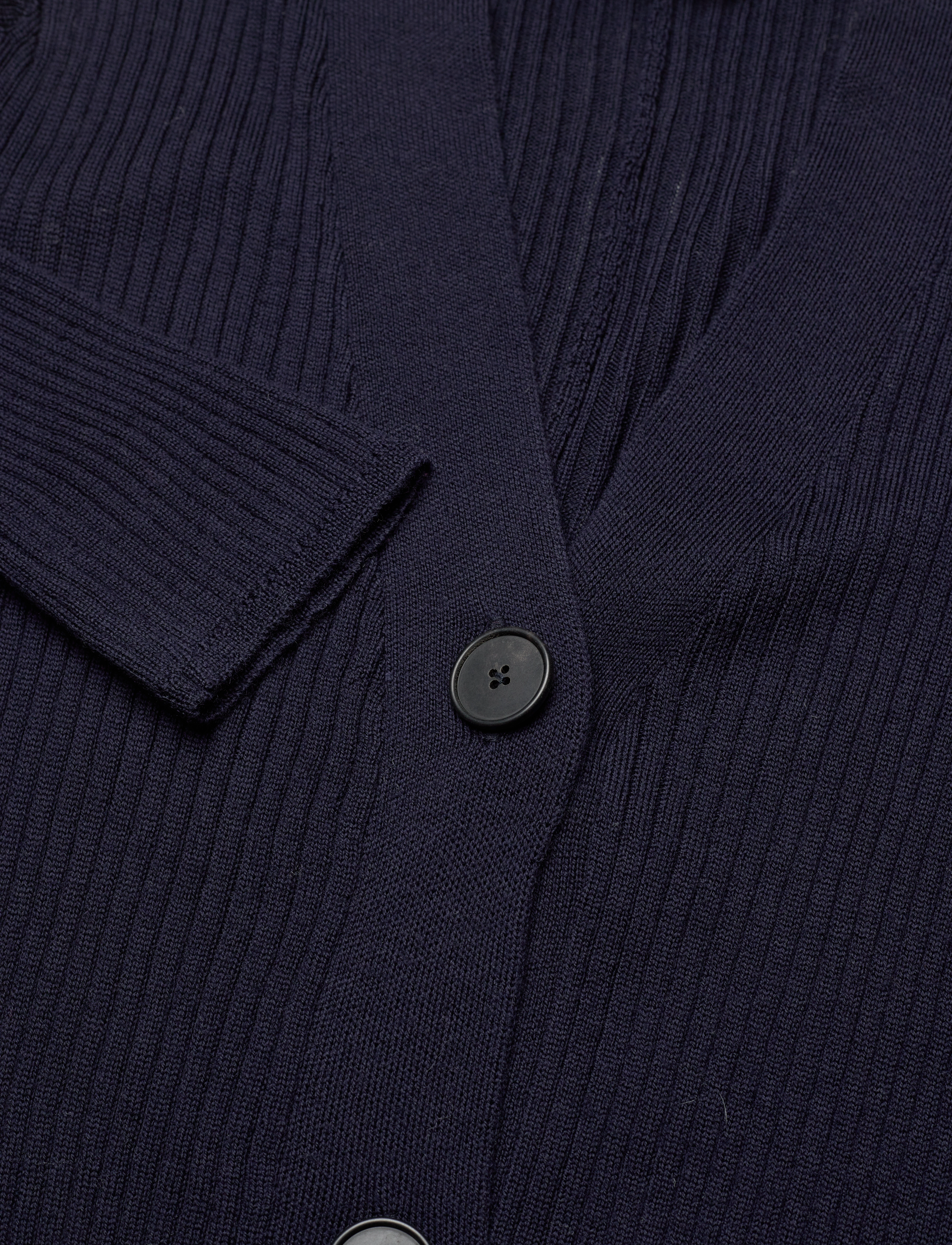 IVY OAK - Buttoned Knit Dress - navy blue - 2