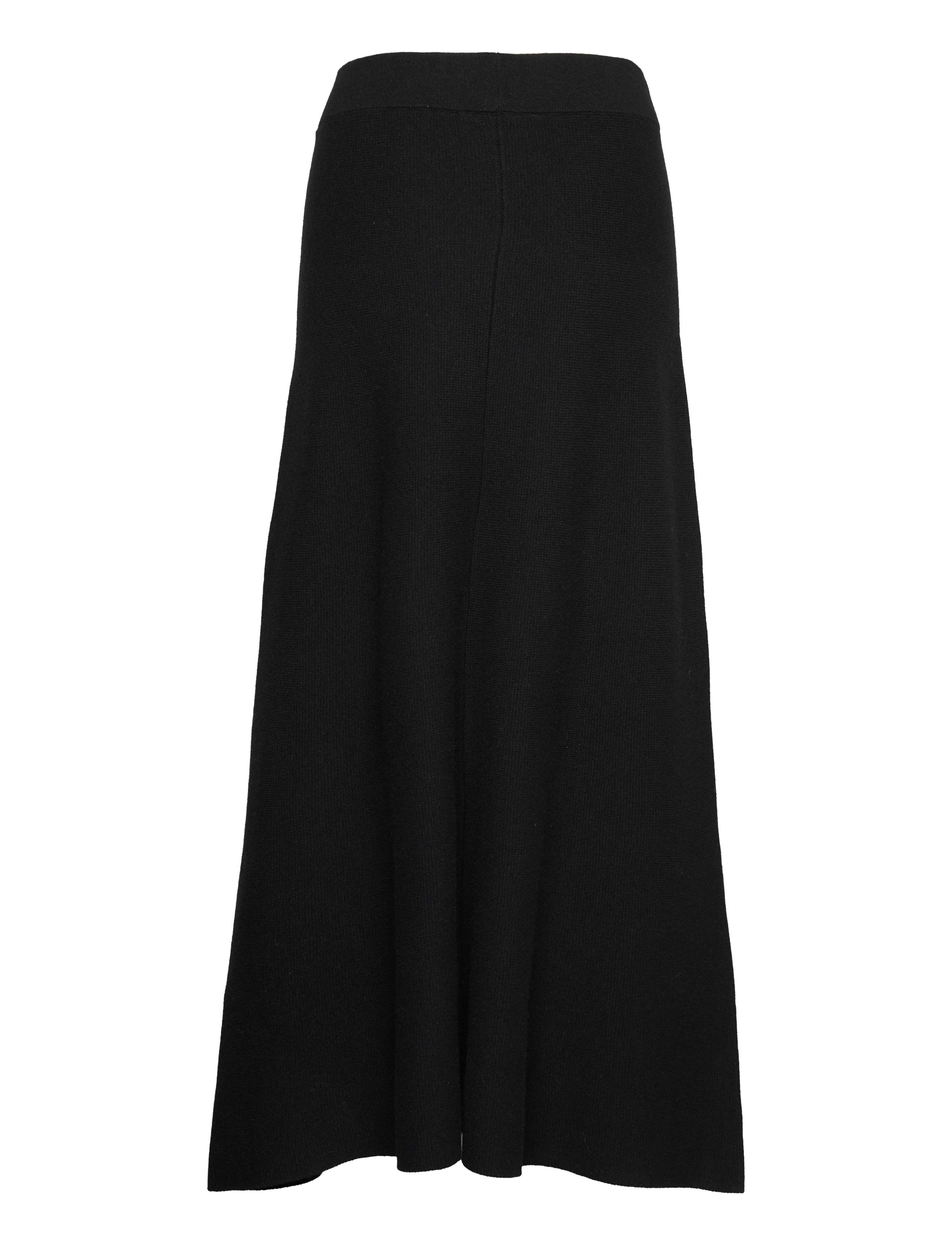 IVY OAK - KAIA MIDI LENGTH KNIT SKIRT - black - 1