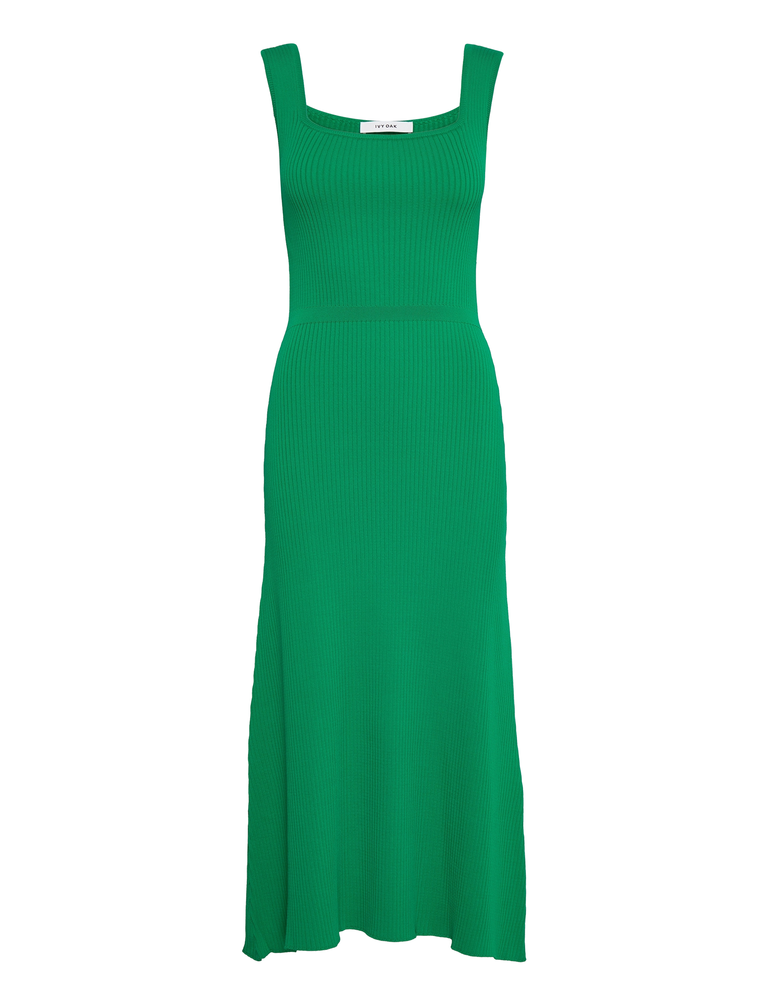 IVY OAK Long Midi Fine Knit Dress - Kjoler - SECRET GARDEN GREEN / green