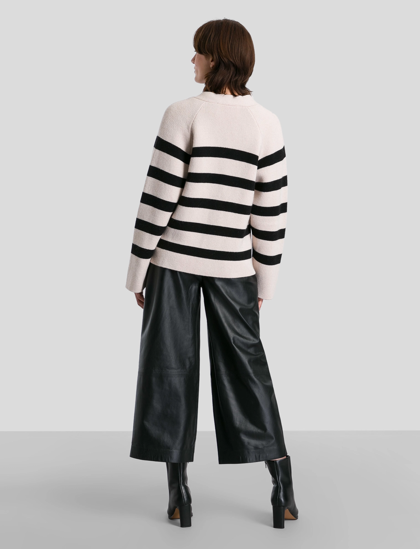 IVY OAK - KAINA STRIPE CARDIGAN - raw white - 3