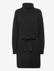 Mini Knit Dress - BLACK