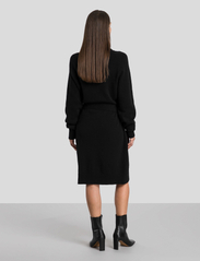 IVY OAK - Mini Knit Dress - knitted dresses - black - 3