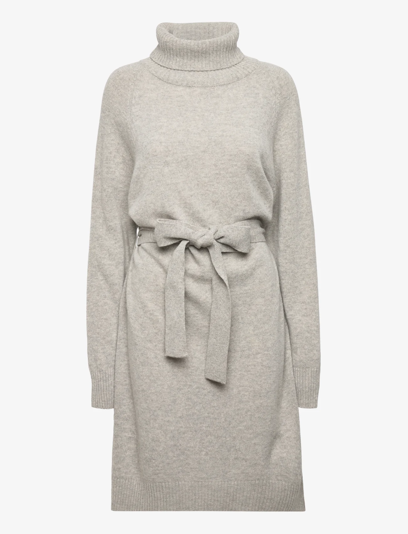 IVY OAK - Mini Knit Dress - knitted dresses - oyster grey melange - 0