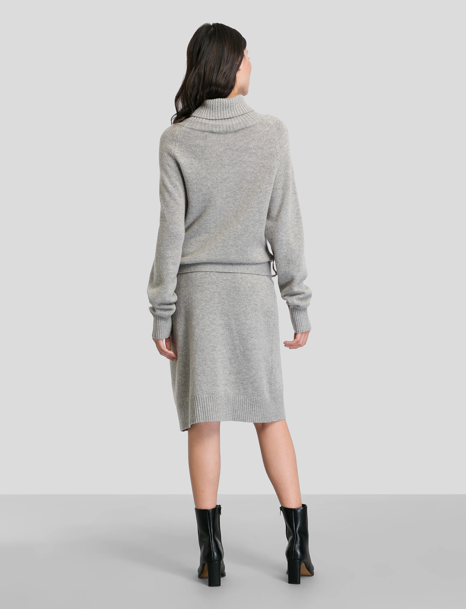 IVY OAK - Mini Knit Dress - oyster grey melange - 3