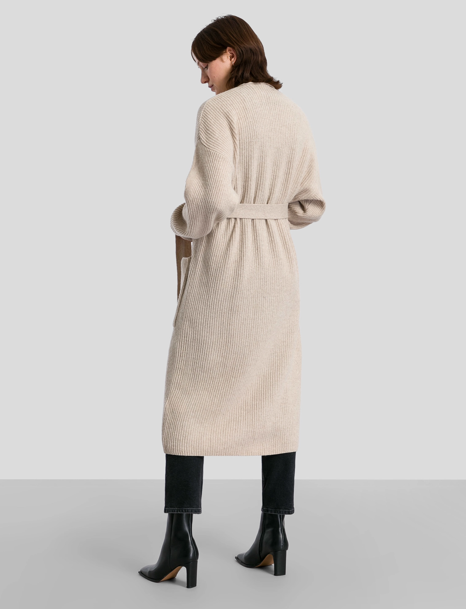 IVY OAK - Knit Coatigan - beige - 3