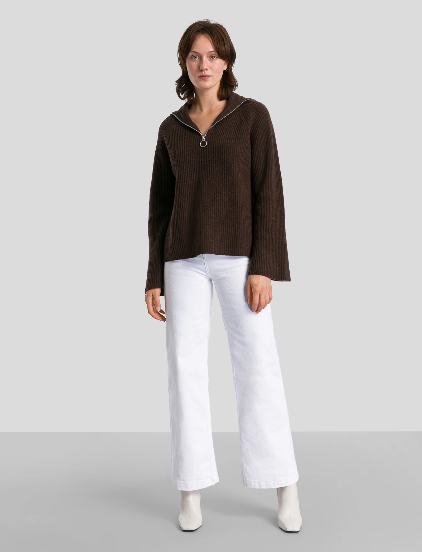 IVY OAK - Fisherman Jumper - chocolate - 3