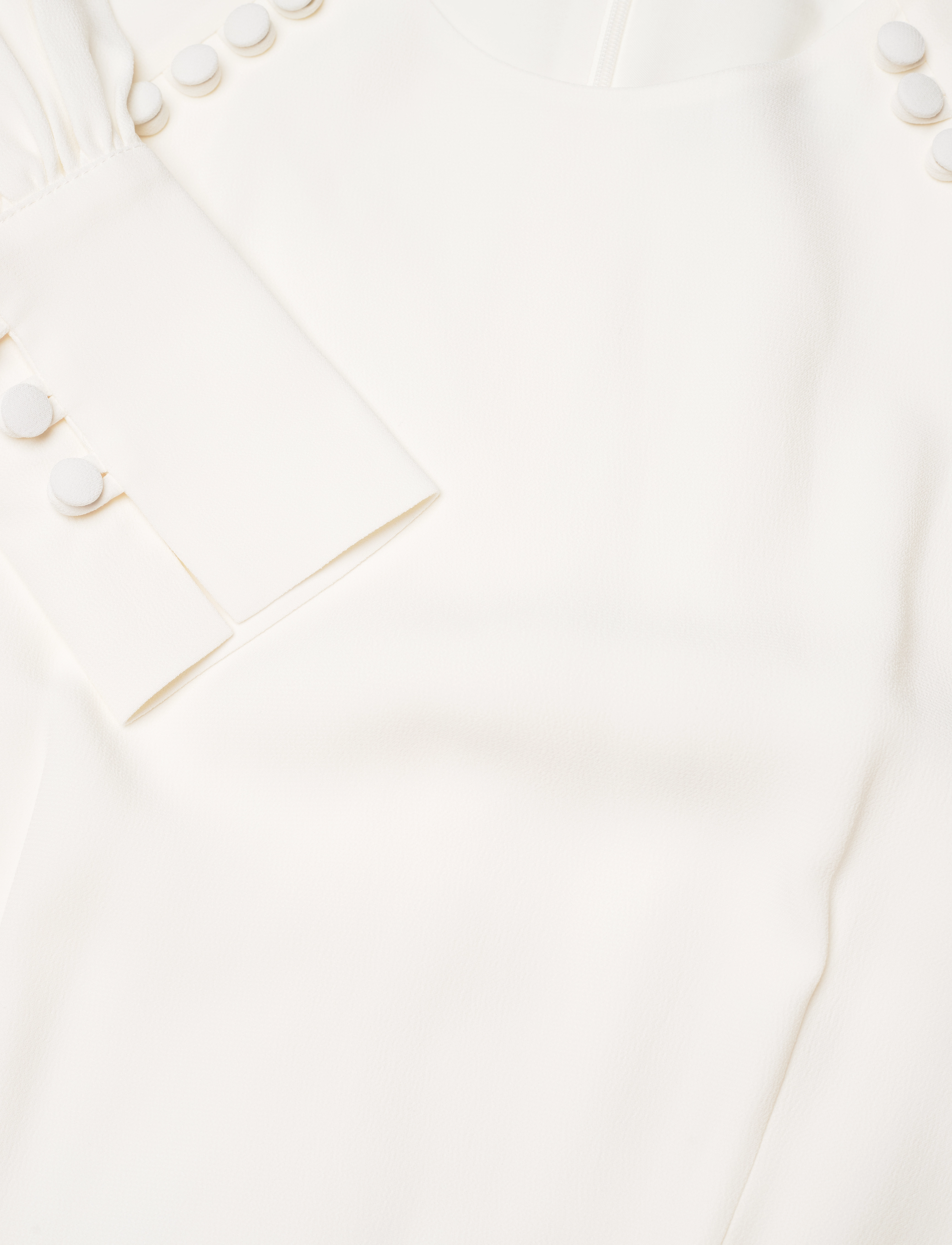 IVY OAK - Midi Length Buttoned Dress - snow white - 2
