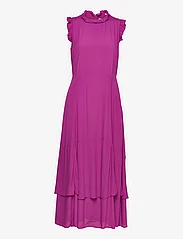IVY OAK - Midi Length Ruffle  Dress - midi kjoler - deep pink - 0