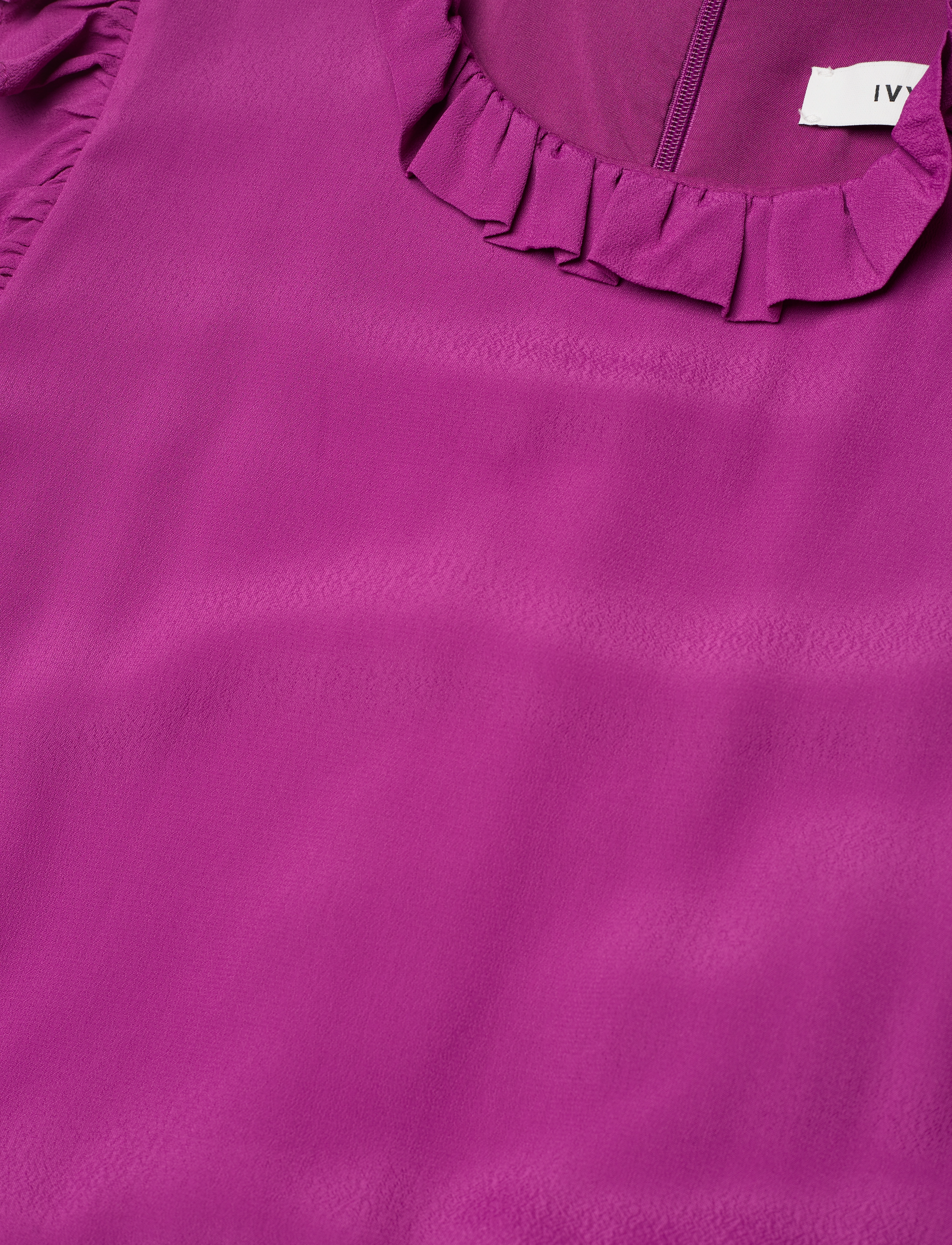 IVY OAK - Midi Length Ruffle  Dress - deep pink - 2