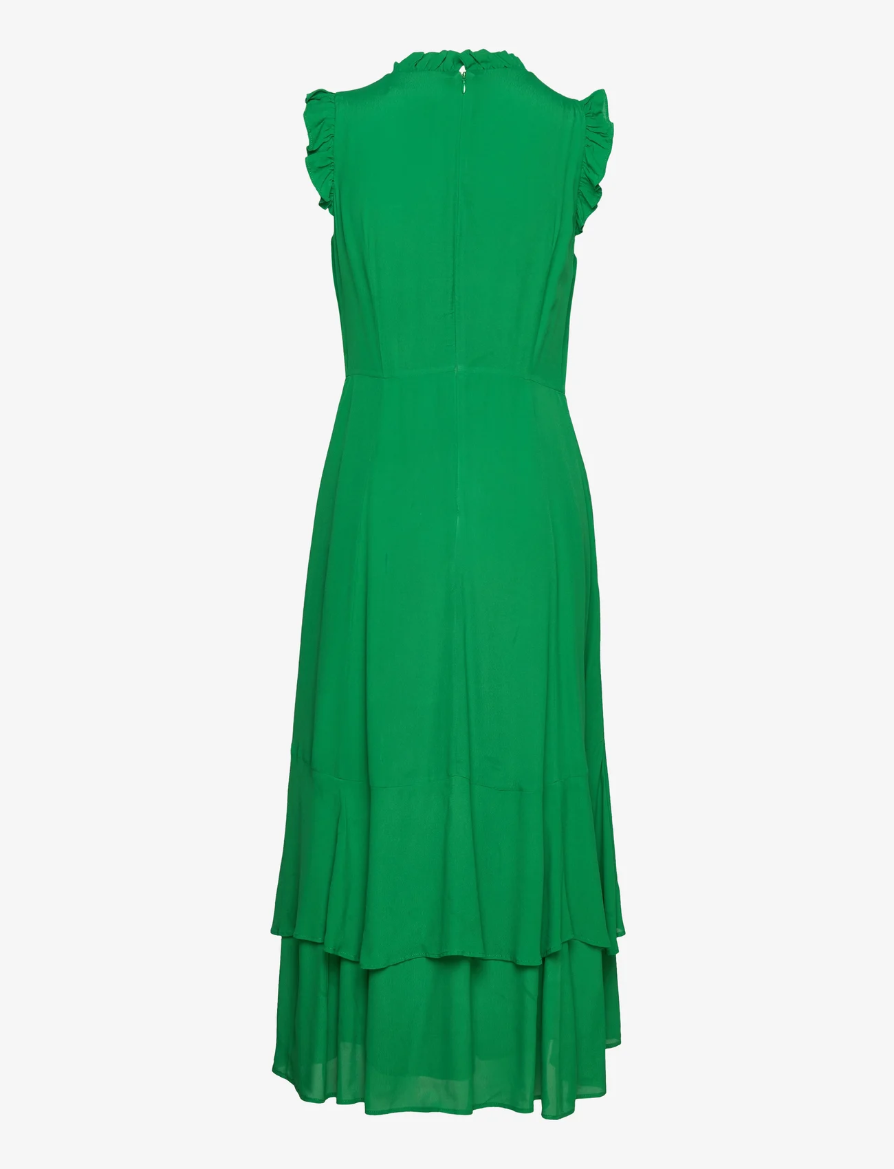 IVY OAK - Midi Length Ruffle  Dress - midi dresses - secret garden green - 1