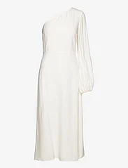 IVY OAK - DANIA 1-SHOULDER DRESS LONG MIDI LENGTH - party wear at outlet prices - snow white - 0