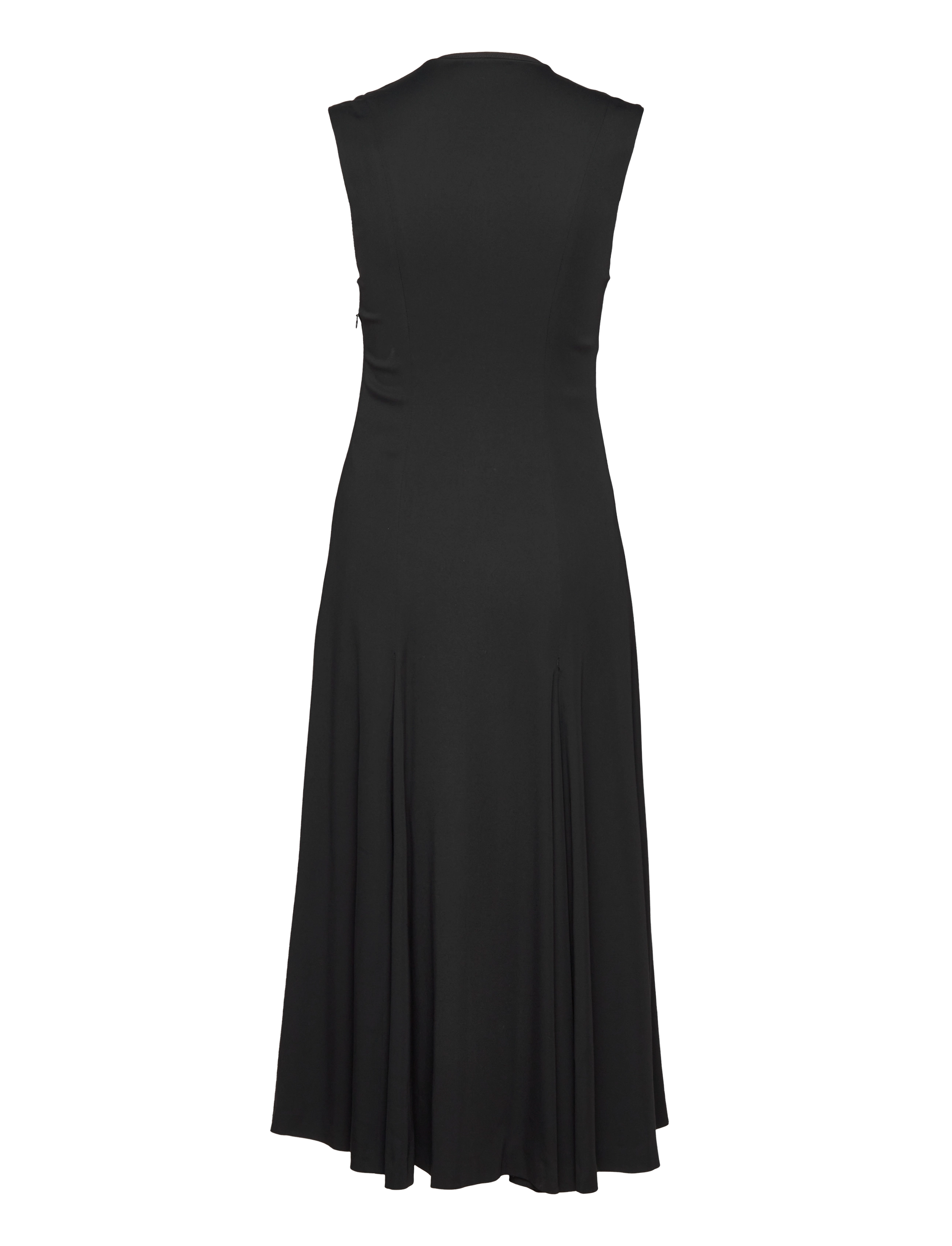IVY OAK - Long Midi Length Zipped Dress - midi kjoler - black - 1