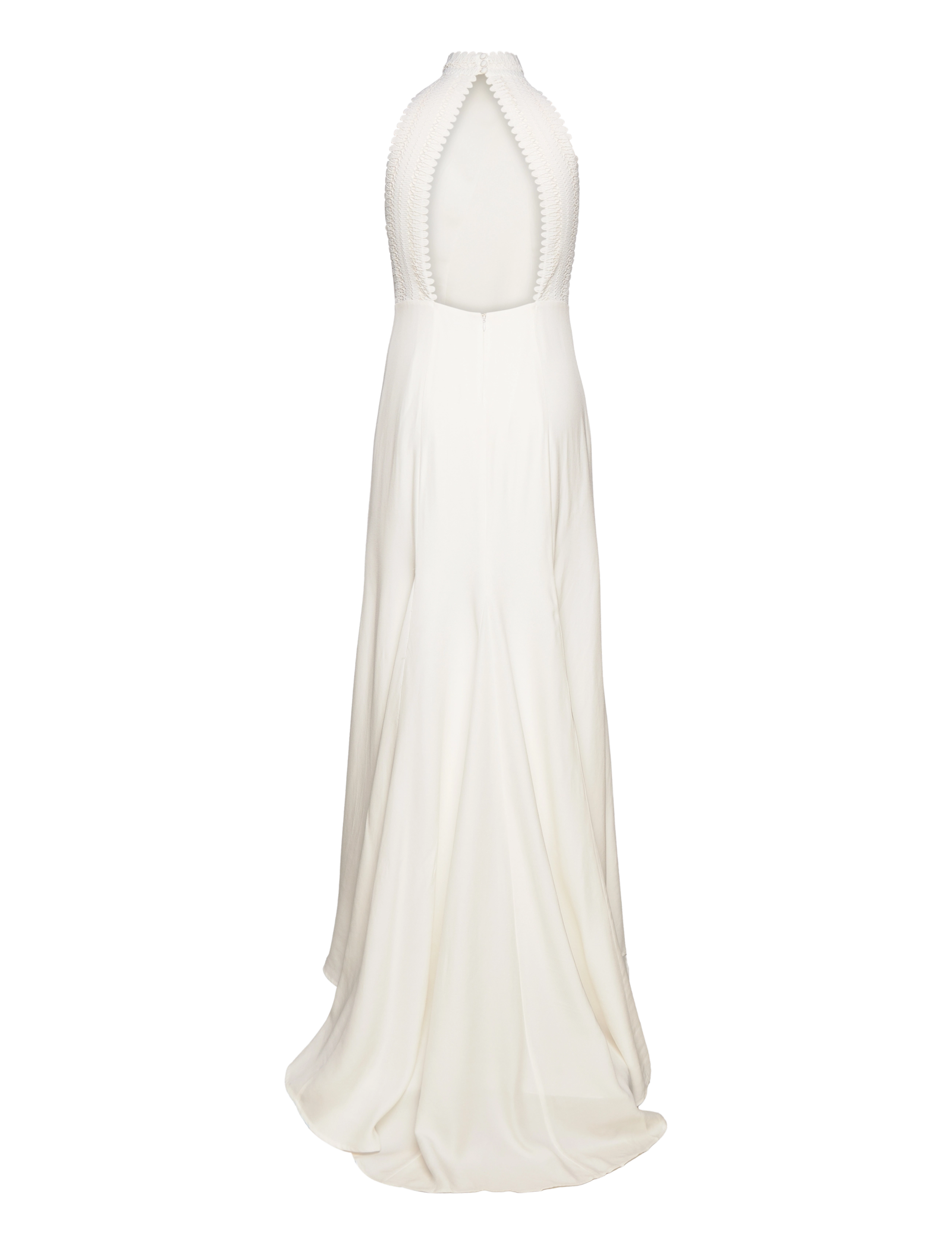 IVY OAK - Maxi Length Neckholder Dress - snow white - 1