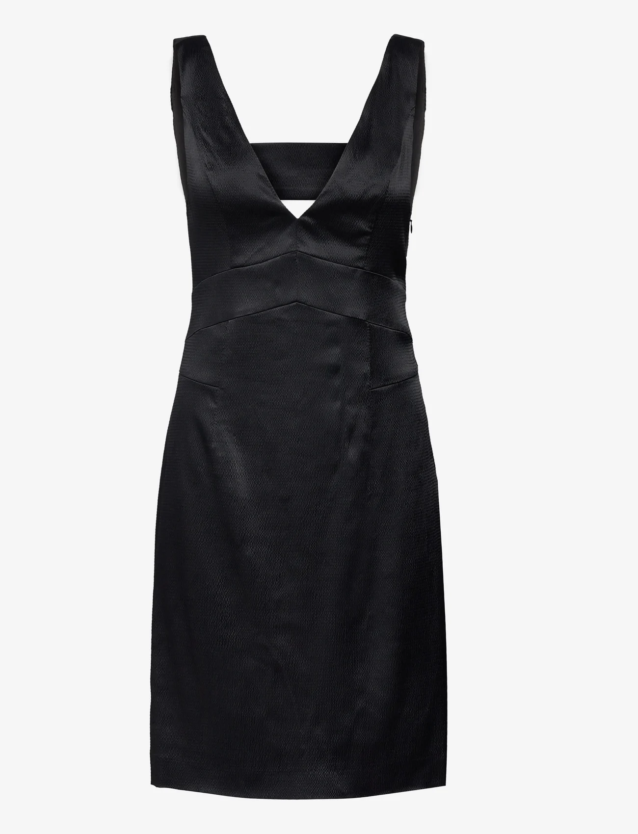 IVY OAK - Long Mini Length Strap Dress - aptemtos suknelės - black - 0