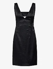 IVY OAK - Long Mini Length Strap Dress - bodycon dresses - black - 0