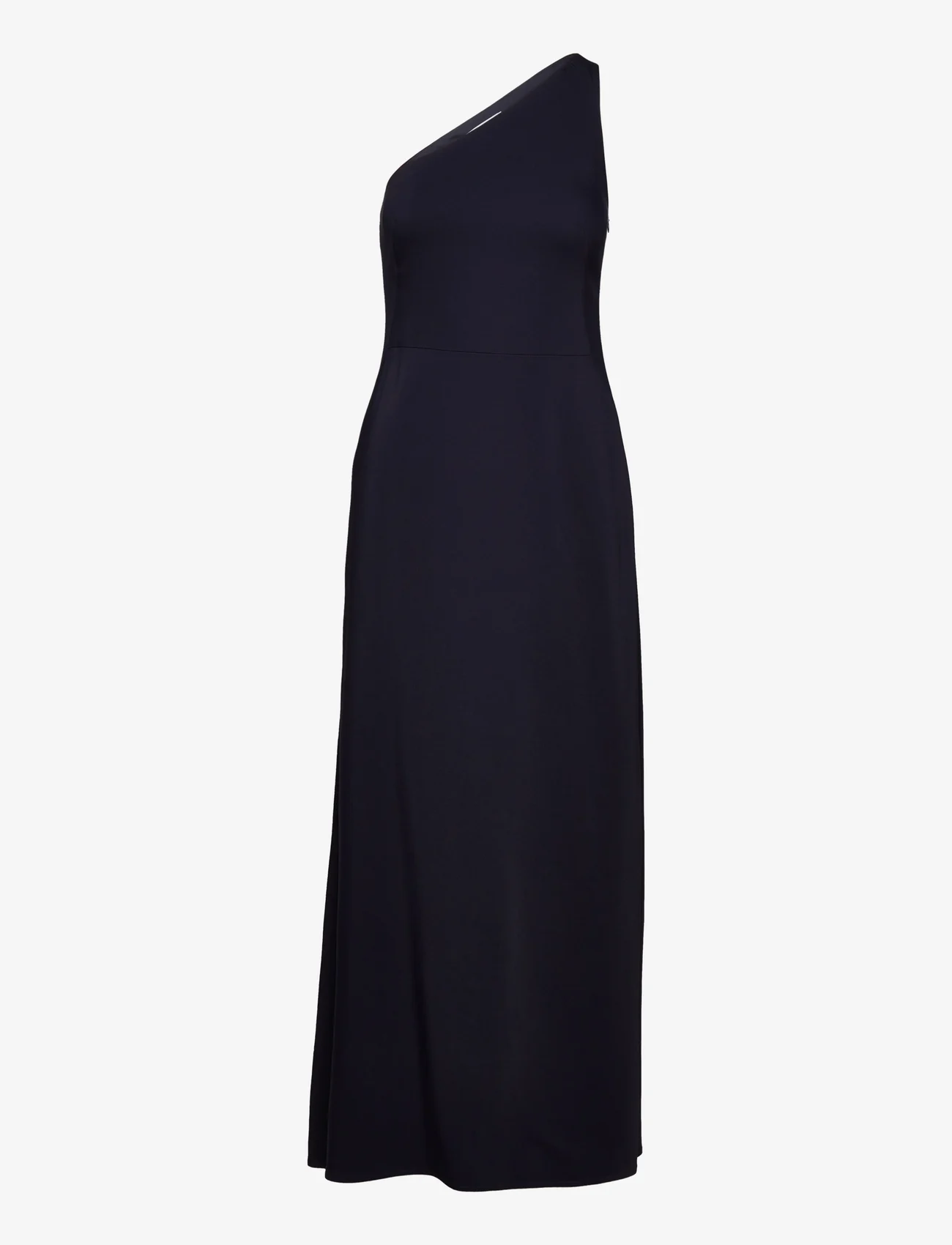 IVY OAK - One Shoulder Ankle Length Dress - party wear at outlet prices - navy blue - 0