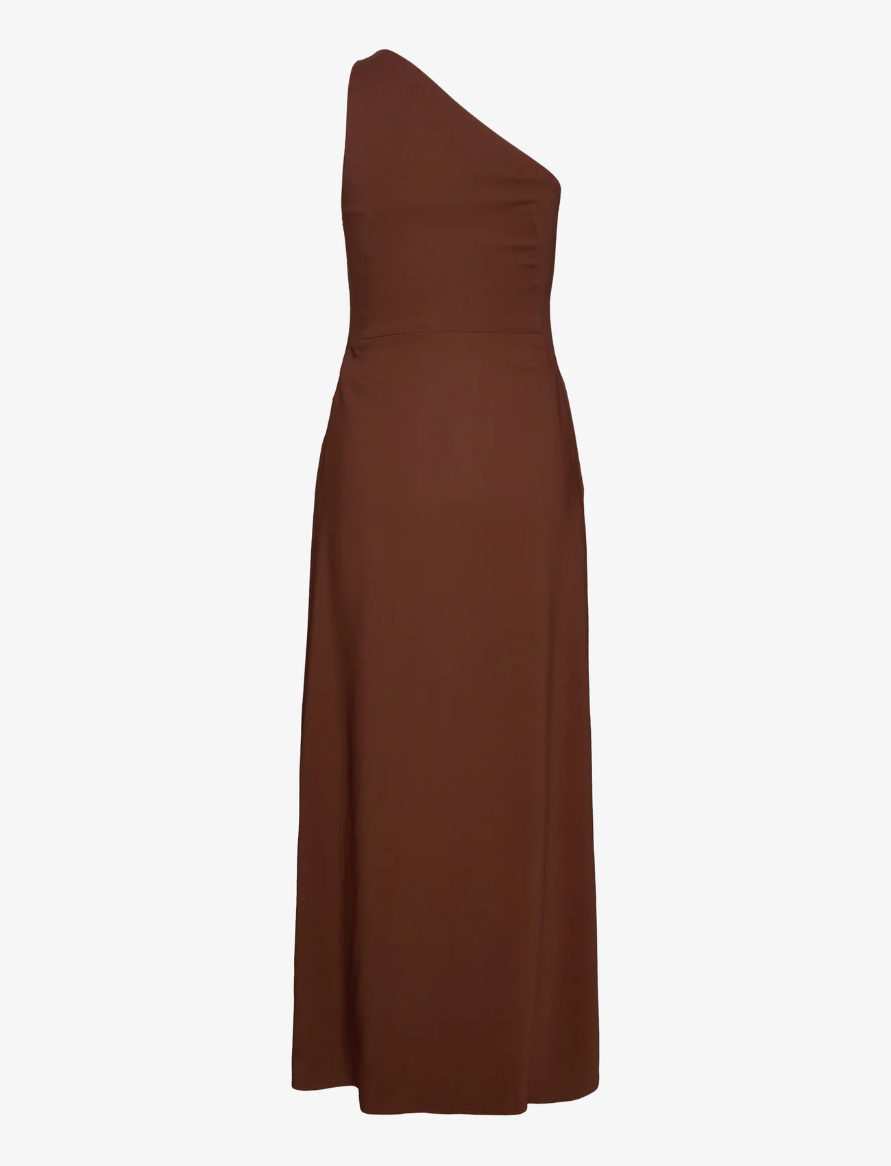 IVY OAK - One Shoulder Ankle Length Dress - vakarėlių drabužiai išparduotuvių kainomis - praline - 1