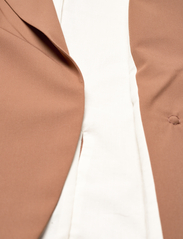 IVY OAK - Blazer With Hidden Press Buttons - festtøj til outletpriser - mid-brown - 8