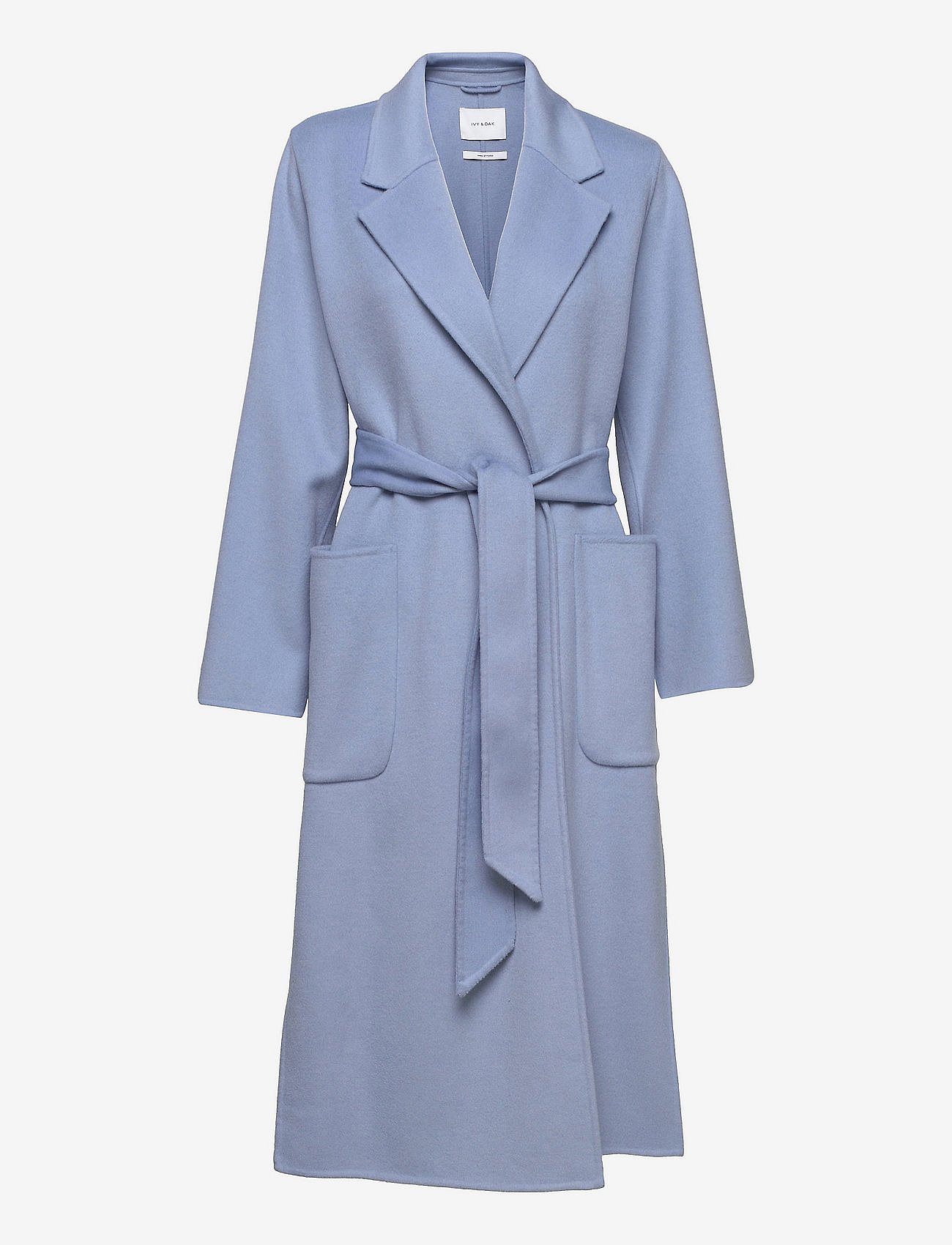 BELTED DOUBLEFACE COAT CELIA - SUMMER SEA