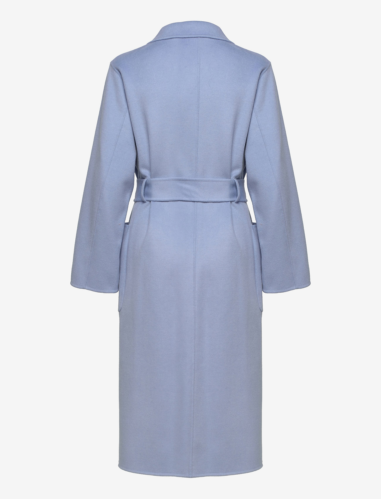 IVY OAK - BELTED DOUBLEFACE COAT CELIA - summer sea blue - 1