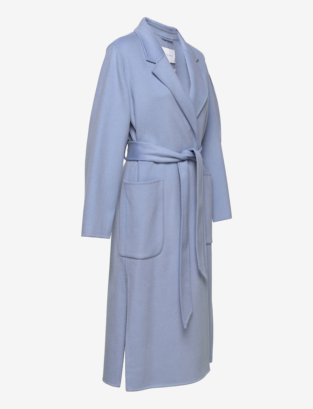 IVY OAK - BELTED DOUBLEFACE COAT CELIA - summer sea blue - 3