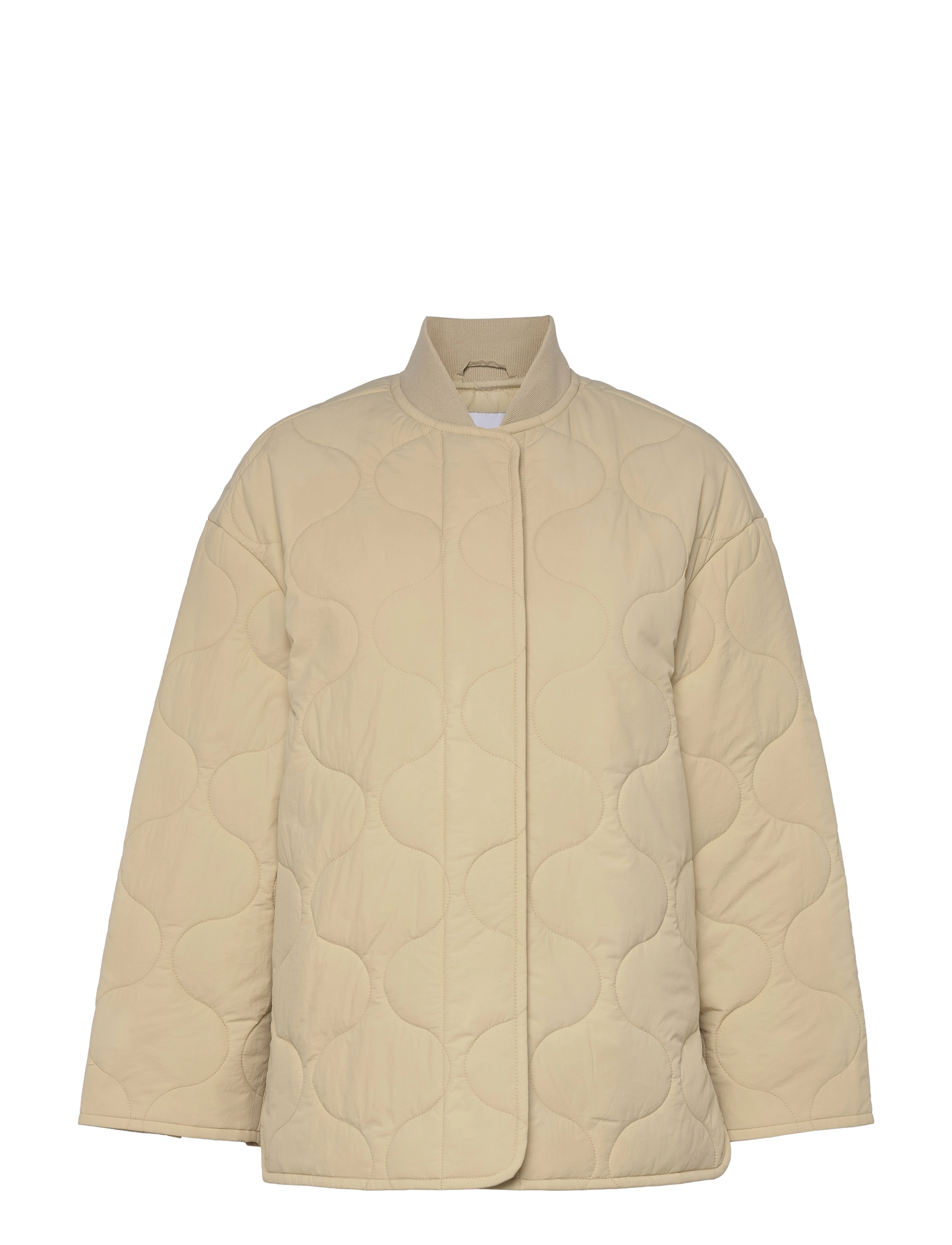 CHIARA ANN OVERSIZED PADDED JACKET - LIGHT SAVANNAH