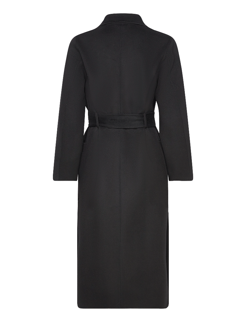 IVY OAK - Belted Double Face Coat - frakker - black - 2