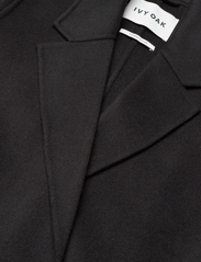 IVY OAK - Belted Double Face Coat - winter coats - black - 4