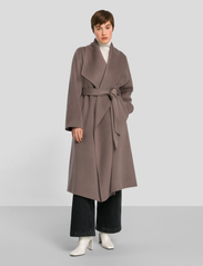 IVY OAK - Double Face Bathrobe Coat - winter coats - deep taupe - 2