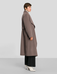 IVY OAK - Double Face Bathrobe Coat - winter coats - deep taupe - 5