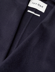 IVY OAK - Double Face Bathrobe Coat - pitkät talvitakit - navy blue - 2