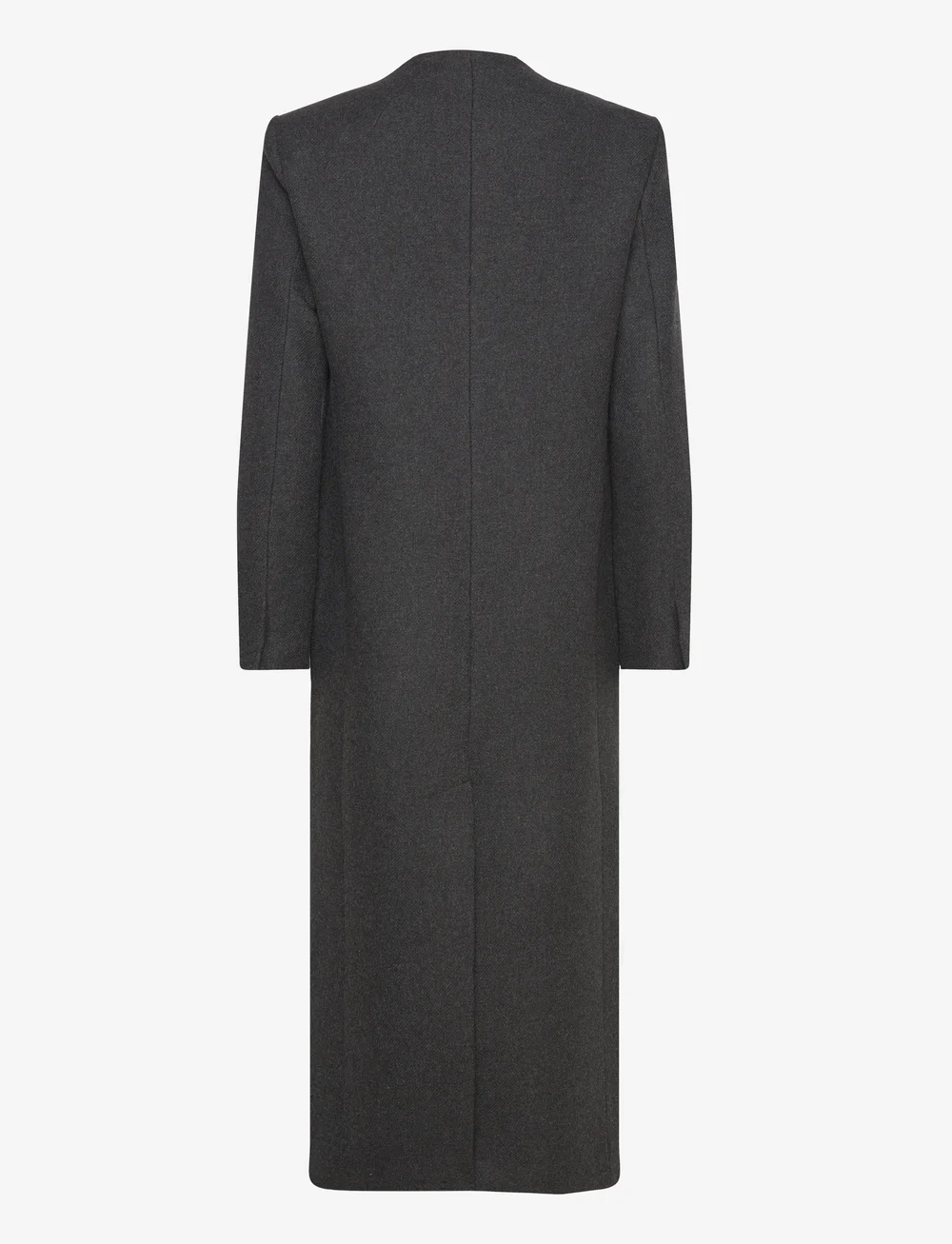 Collarless 2025 duster jacket