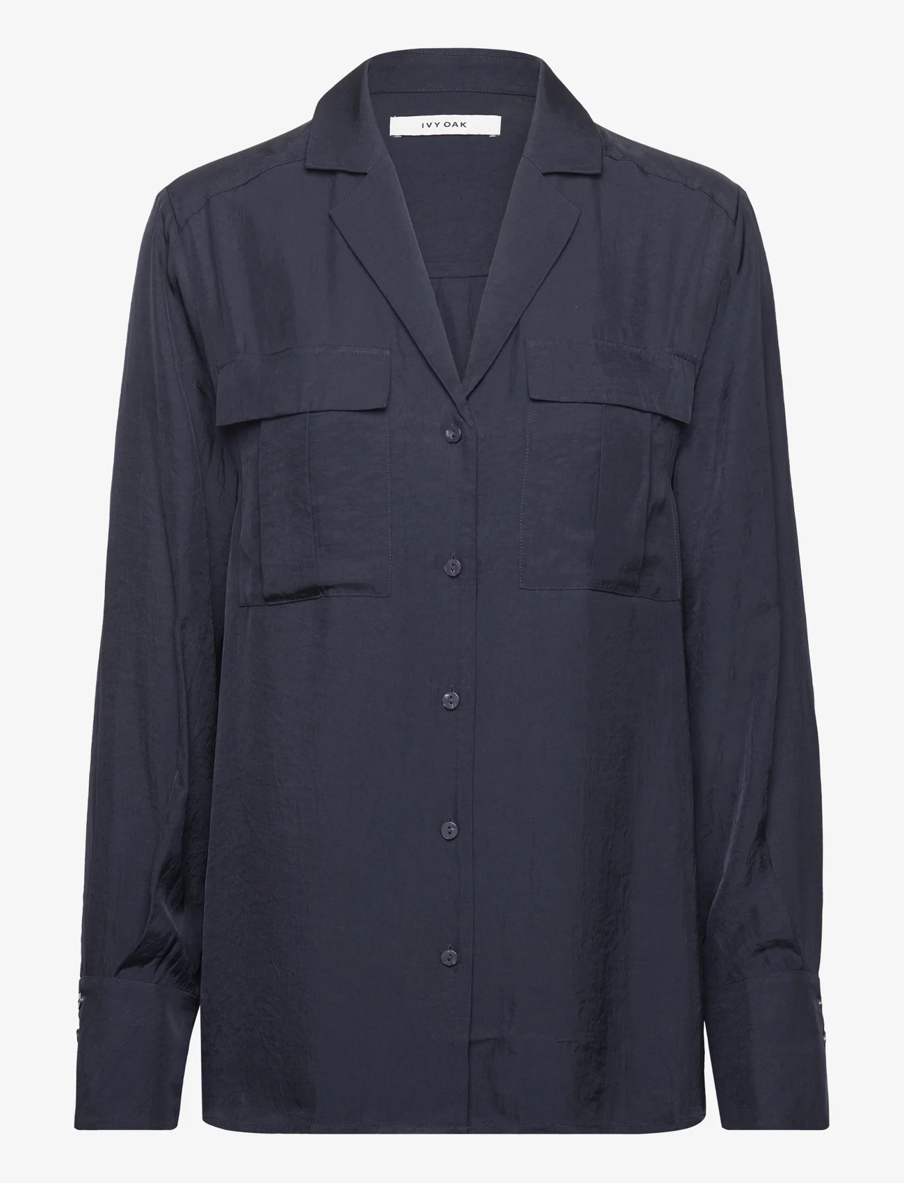 IVY OAK - EDITH - blouses met lange mouwen - navy blue - 0