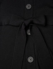 IVY OAK - Buttoned Knit Dress - megztos suknelės - black - 3