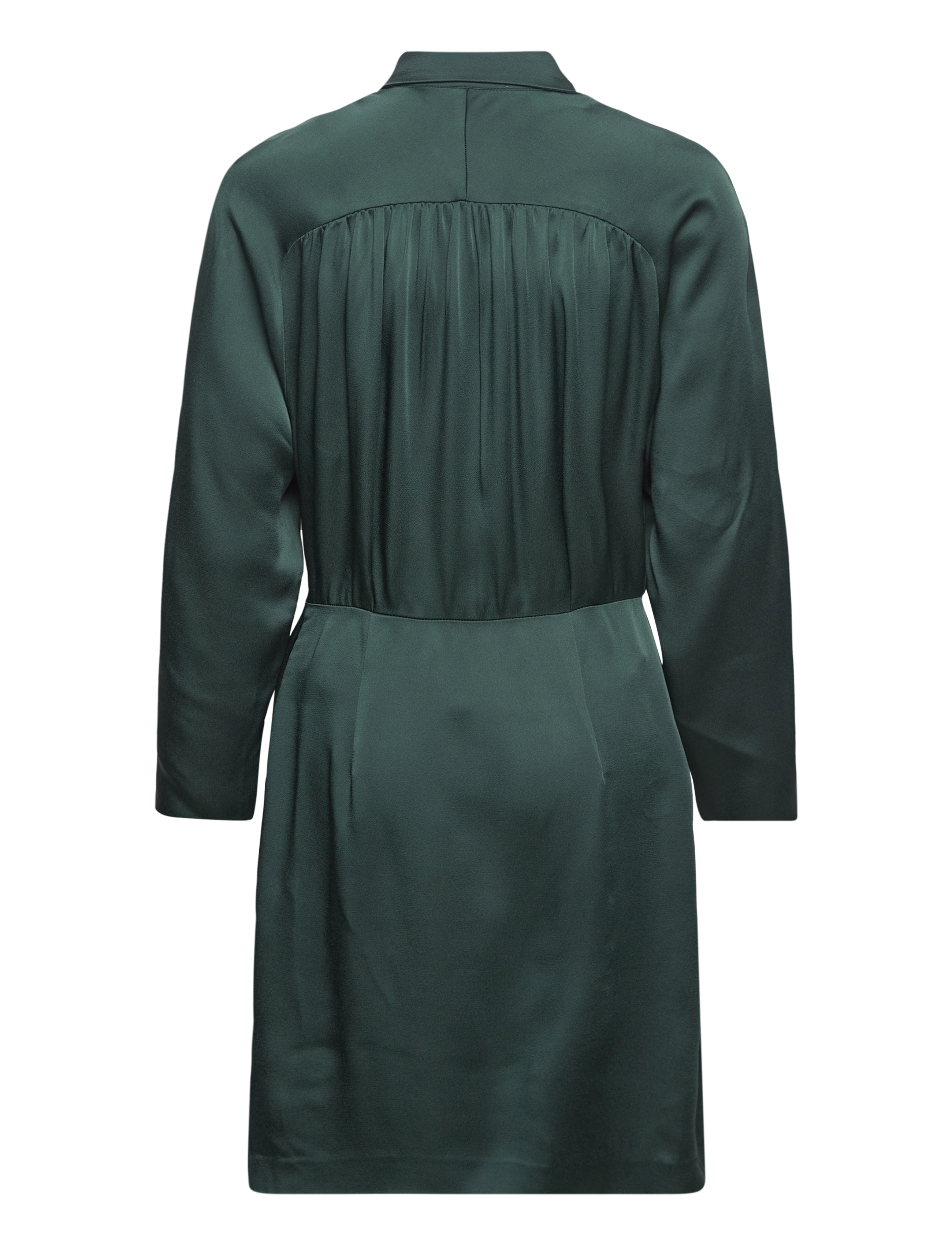 IVY OAK - MINI LENGTH WRAP DRESS - korte kjoler - bottle green - 1