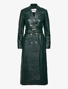 Leather Trench Coat, IVY OAK
