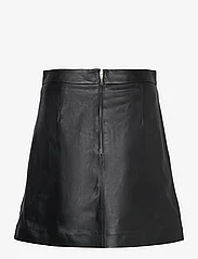 IVY OAK - Leather A-Line Mini Skirt - trumpi sijonai - black - 1