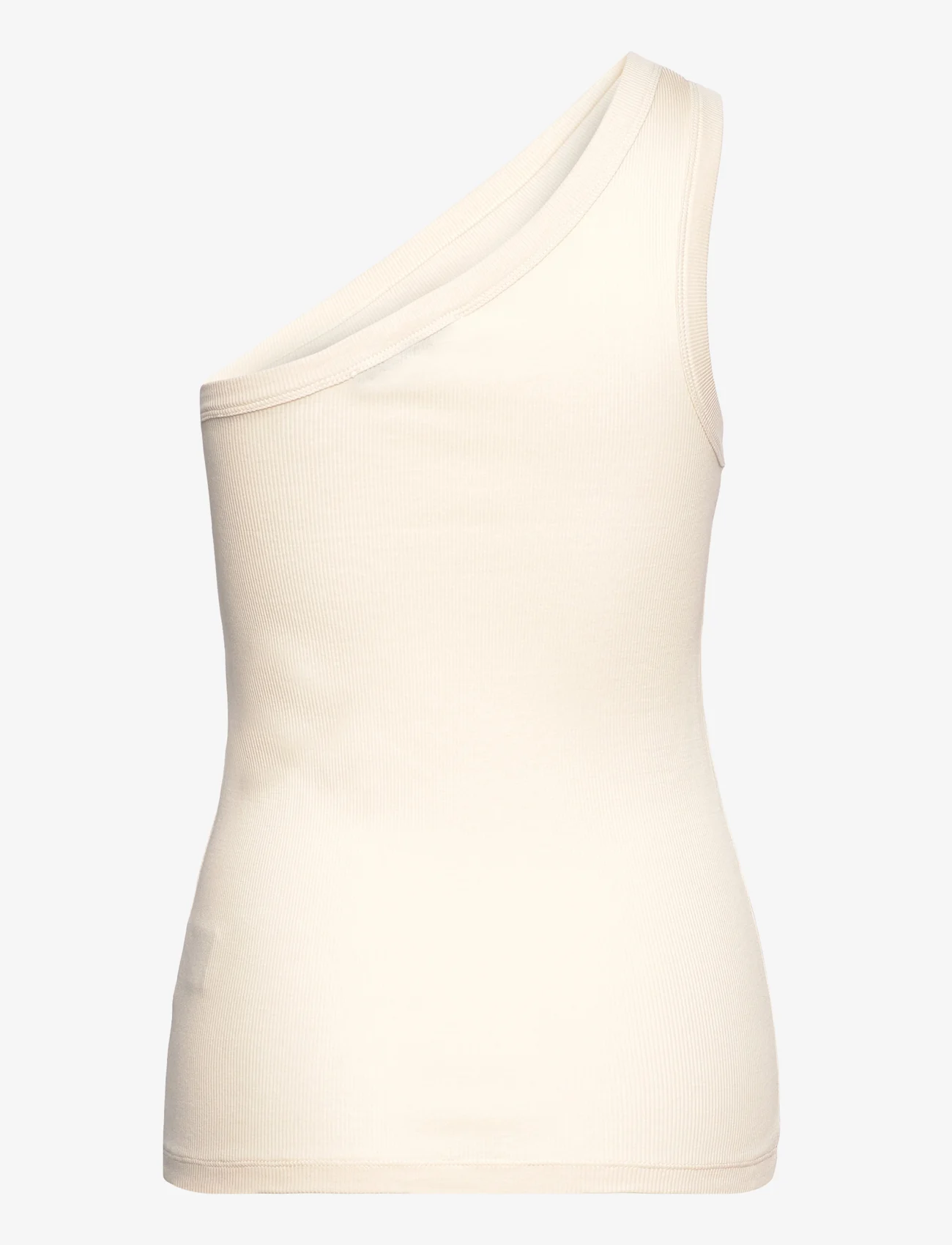 IVY OAK - One-Shoulder Top - t-shirts & topper - almond milk - 1
