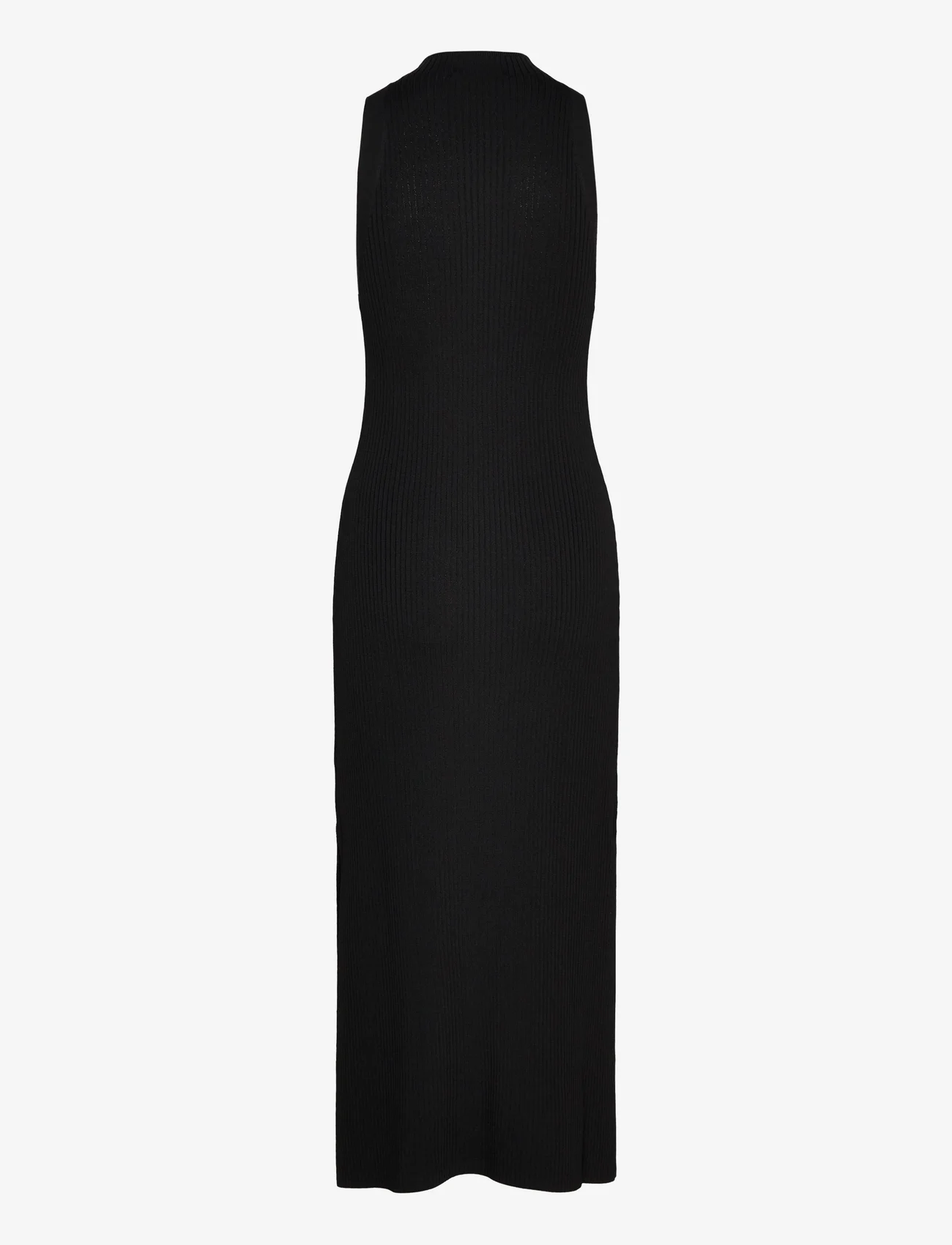 IVY OAK - Knitted Dress - t-shirtklänningar - black - 1